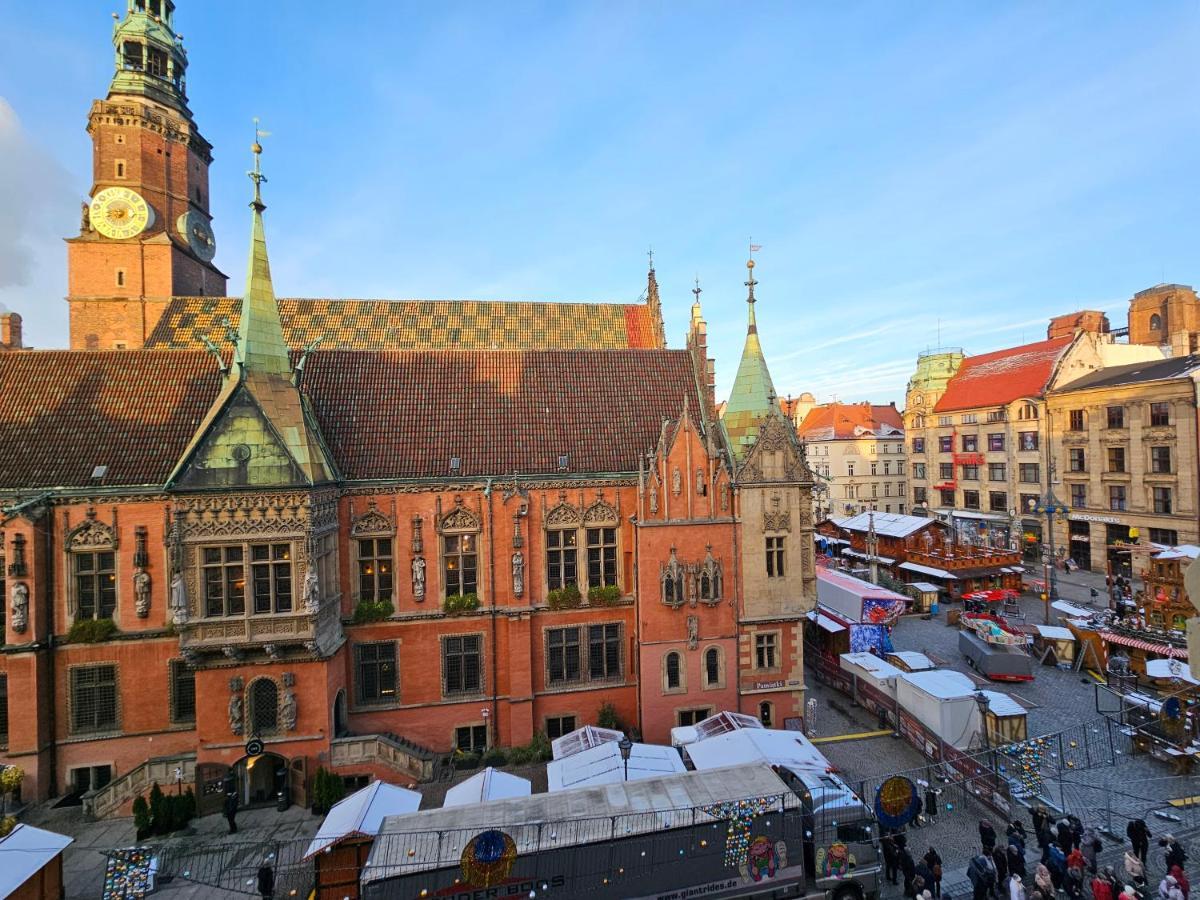 Rynek Market Square Wroclove Tectum Apartments Z Widokiem Na Rynek Βρότσλαβ Εξωτερικό φωτογραφία