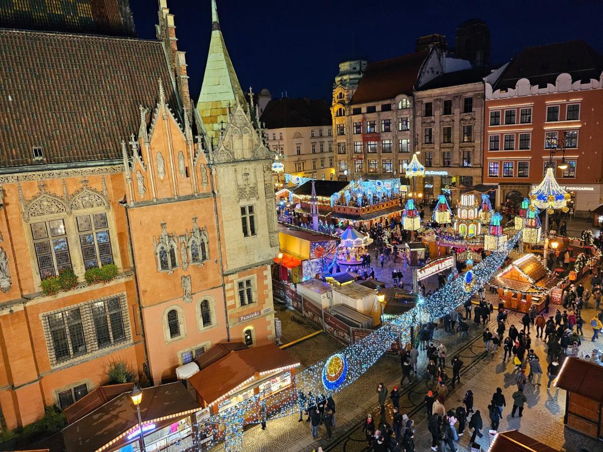 Rynek Market Square Wroclove Tectum Apartments Z Widokiem Na Rynek Βρότσλαβ Εξωτερικό φωτογραφία